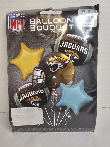 Jacksonville Jaguars NFL Anagram Balloon Bouquet Birthday Party Football