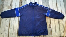 Vintage 2000's Nike Swoosh Reversible Puffer Jacket Fleece KIDS Size 14/16 Y2K