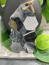 6 PC 1" 25mm Hexagon Fridge Classroom Board Magnet Set New Free Ship 30