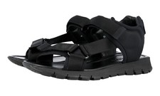 PRADA Leather Neoprene Nylon Trekking Sandals 4X3261 Black NEW - US 8.5 EU 41,5
