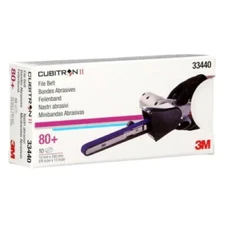 3M Cubitron II 33440 786F Series Sanding Belts 80+ Grit 3/8" x 13" Purple 10-pk