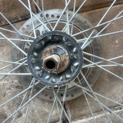 84 HONDA CR 125 CR125 CR 125R OEM FRONT WHEEL FRONT RIM 44601-KA3-730ZA - Picture 11 of 11