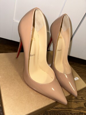 Christian Louboutin ルブタン PIGALLE 40 CHRISTIAN LOUBOUTIN Heels Patent Spikes Pigalle 120 Pumps