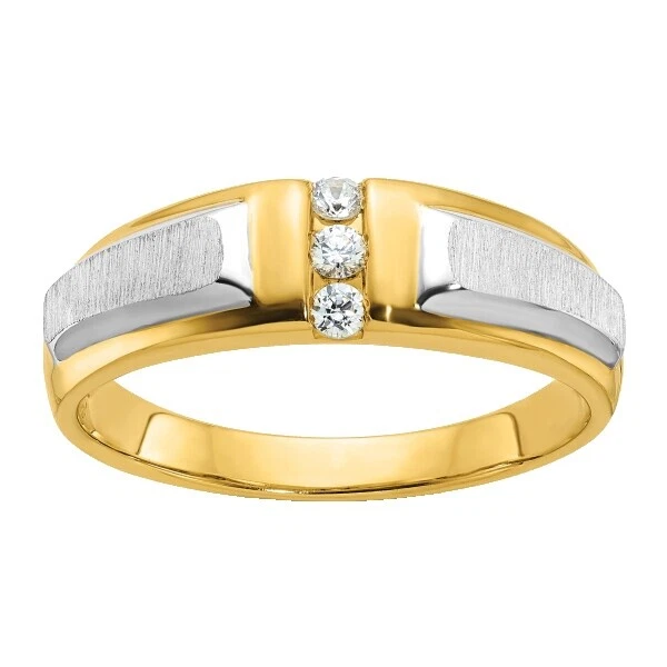 Amor Diamantes Anillos de banda para De hombre