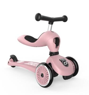 Roller Scoot & Ride Umwandelbar 2-1 Highwaykick 1 - Pink - 1-5 Jahre
