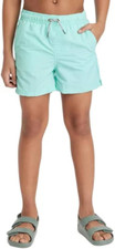 Art Class Boys Blue Solid Swim Trunks with Pockets Drawstring Waist Upf 5