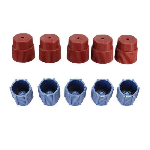 10PCS R134a A/C AC System Valve Cap Charging Port Caps Hi Low Side Accessories - Picture 16 of 18