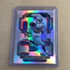2021 Panini Prizm Michael Gallup #240 Dallas Cowboys Silver Prizm SP A-46