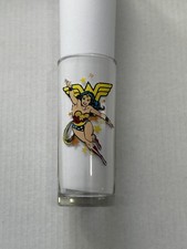 Vintage DC Comics Wonder Women Glass Cup DC Comics This Amazon Princess 2010
