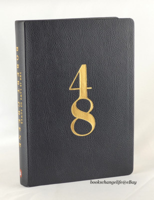 Robert Greene The 48 LAWS of POWER Deluxe Leather Bound Limited Edition *New*