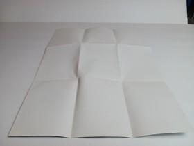 Nintendo 1989 Power Pad Games NES Insert Poster Now Your Playing With Power