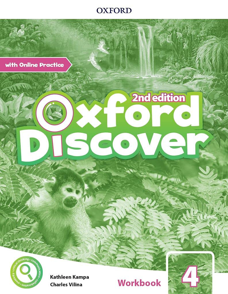 OXFORD DISCOVER 2nd Edition LEVEL 4 WORKBOOK with Online Practice 0194053989 NEW