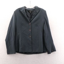 Kasper Classics Blazer Womens Size 10 Blue Suit Jacket Business Sport Vintage