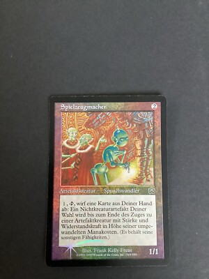 1x Toymaker / Spielzeugmacher, Magic, Mtg, Foil, deutsch