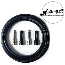 George L's .225 Instrument Solderless Cable Straight 10' Kit - Black 