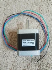 Wantai Nema17 Stepper Motor 42BYGHM809 0.9° 4000g.cm 48mm 1.7A 3D Printer USED.