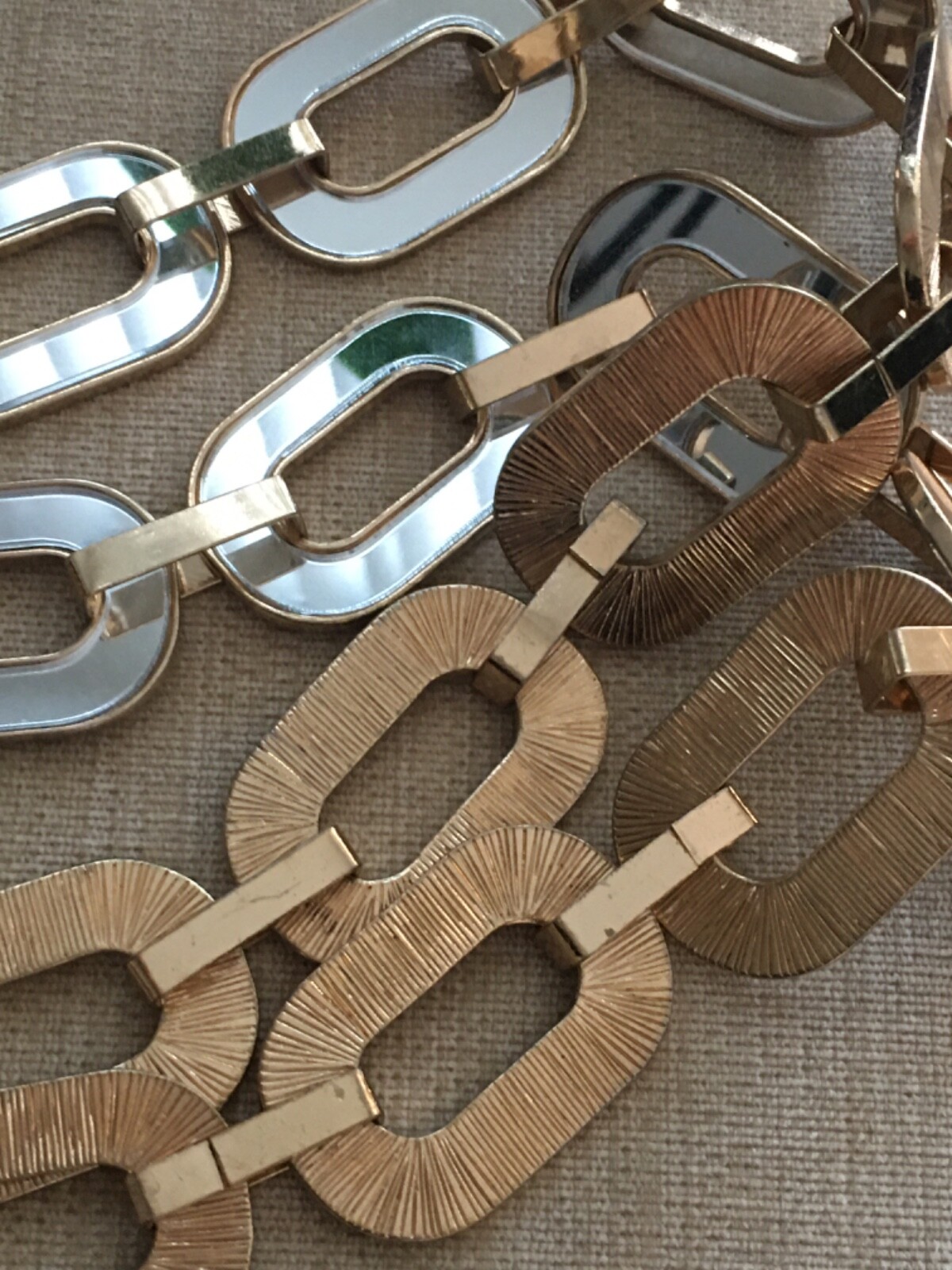 Reflective Statement Necklace 34" Adjustable - image 10