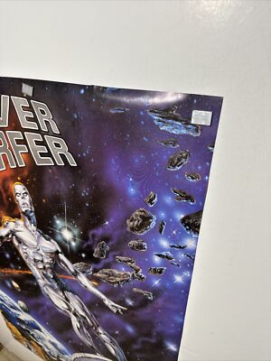 SILVER SURFER MARVEL PRESS Poster 1989 Joe Jusko 22”x34