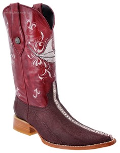 red stingray boots