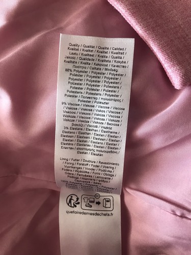 Blazer donna Zizzi nuovo taglia 54 AzA 75 L 79 cm rosa prezzo da nuovo 99,99 € - Foto 9 di 10