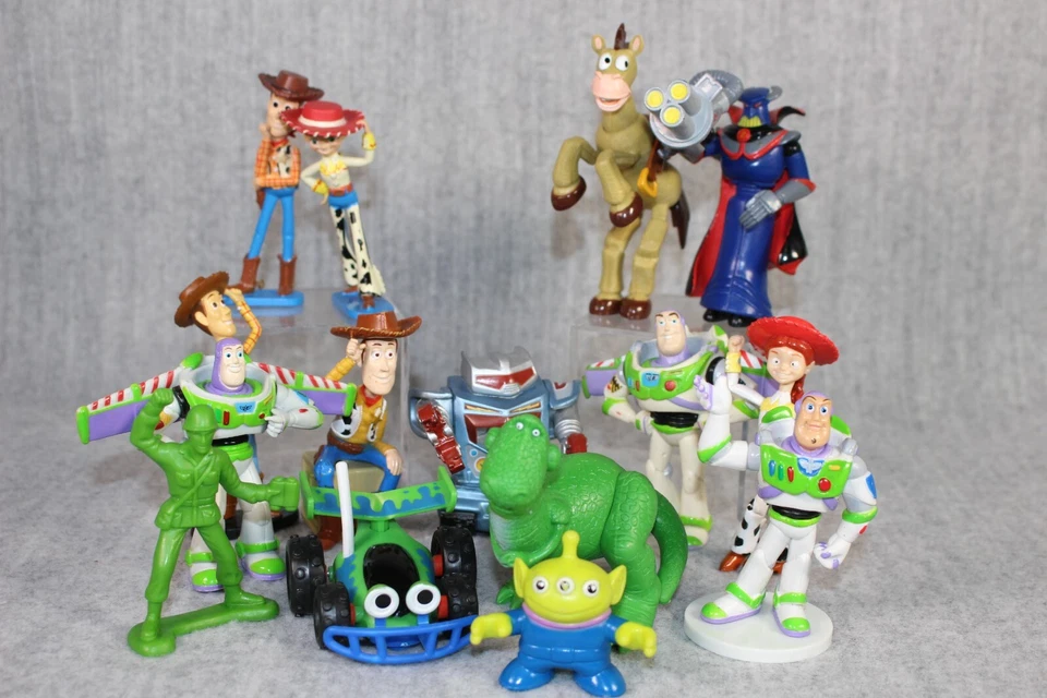 TOY STORY Disney Pixar PVC Figures 15x Films Movies Vintage Mixed Play Lot 2001 - Bild 4 von 4