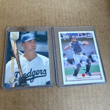 PAUL KONERKO RC 1994 Stadium Club Draft #80 & 1995 Best Spirit #79 Dodgers (b3)