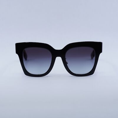 New Burberry BE4364F 39428G Black/Grey Gradient 51-21-145