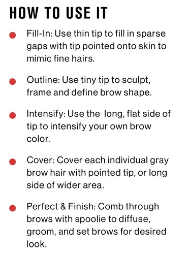 Revlon Colorstay Semi-Permanent Brow Ink 352 SOFT BROWN - Picture 10 of 10