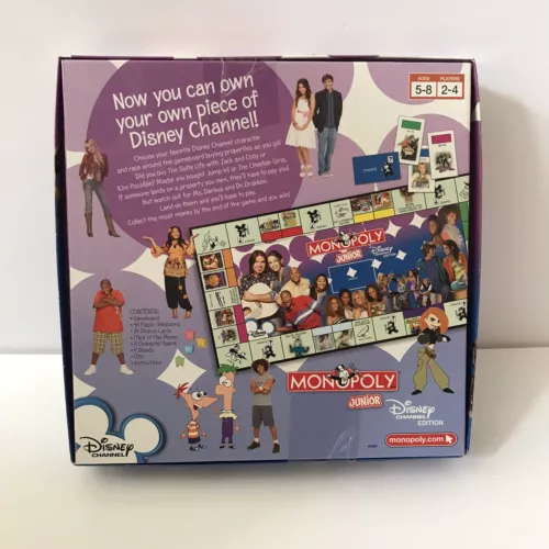 Monopoly Junior - Disney Channel Edition - Parker Brothers - 2007