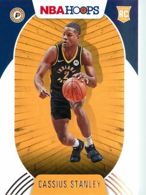 2020-21 Panini Hoops RC #215 Cassius Stanley - Indiana Pacers