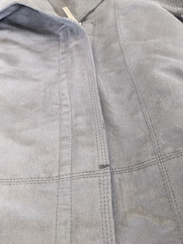 Laundry MEDIUM Gray Jacket By Shelli Segal - no belt - Picture 2 of 11