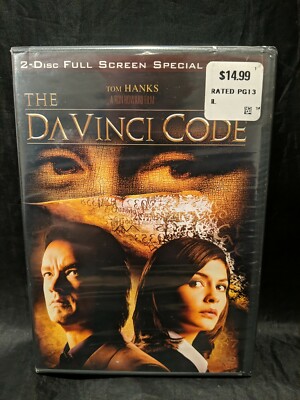 The DaVinci Code (DVD, 2006, 2-Disc Set, Full Screen Special Edition) NEW