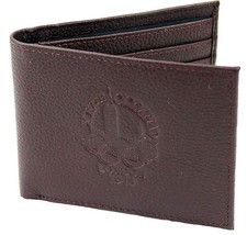 OLYMPIC MUSEUM LONDON 1948 LOGO DESIGN BROWN LEATHER OLYMPIC WALLET