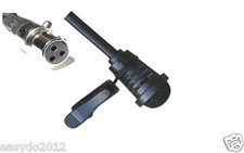 Pro Lavalier Lapel Mic Microphone for AKG Samson Wireless 3 Pin Mini XLR TA3F