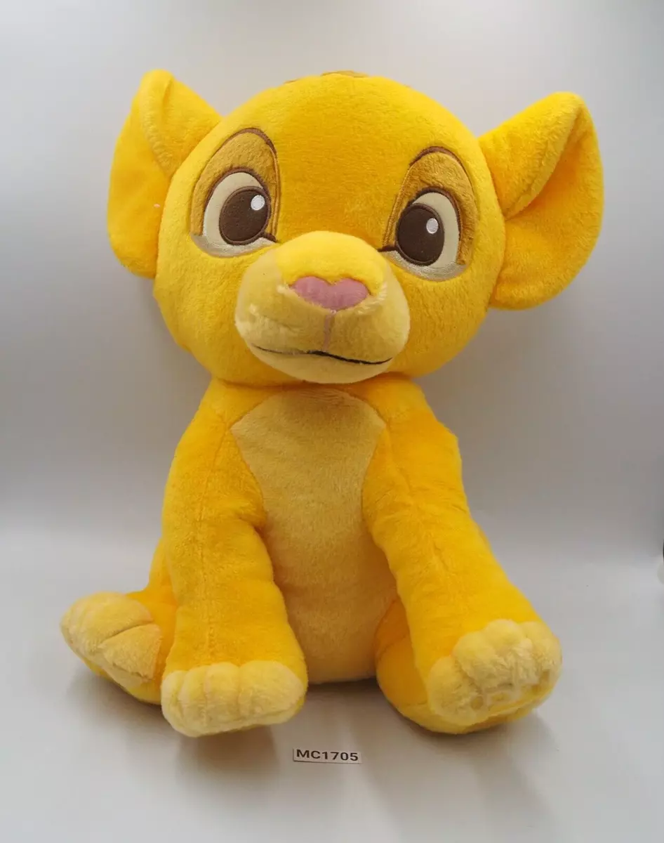 Lion King MC1705 Simba Disney SEGA Plush 15 Large Stuffed Toy Doll Japan