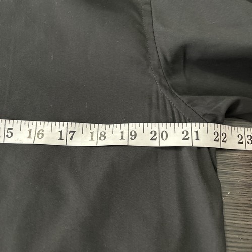 Chaps Black Long Sleeve Performance Stretch Slim Fit Button Up Shirt Size L NWT - Picture 6 of 8