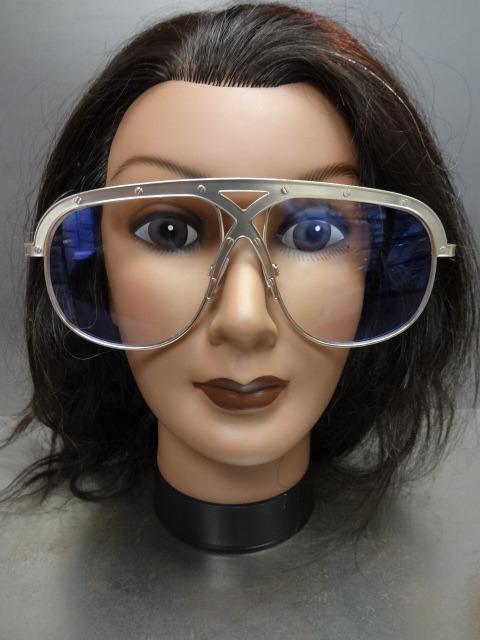 Women's Oversized Vintage Retro Style Clear Lens EYE GLASSES Big Champagne Frame Women's Oversized Vintage Retro Style Clear Lens EYE GLASSES Big Champagne Frame