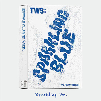 TWS [SPARKLING BLUE] 1st Mini Album CD+Photo Book+2 Sticker+2 Card