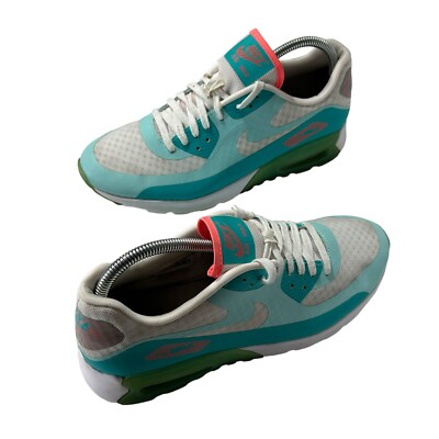 Nike Air Max 90 Ultra Breathe White/Light Retro-Lava Glow 725061-103 Size  Rare