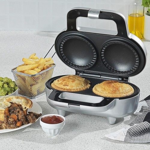 Sunbeam Pie maker Magic Electric 2 pies Deep dish pastry non stick cooke - Picture 5 of 8