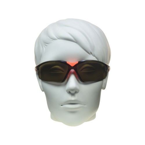 Sport Wrap Around Sunglasses Cycling Golf Running Hiking Glasses Brown Gray Lens - Picture 17 of 17