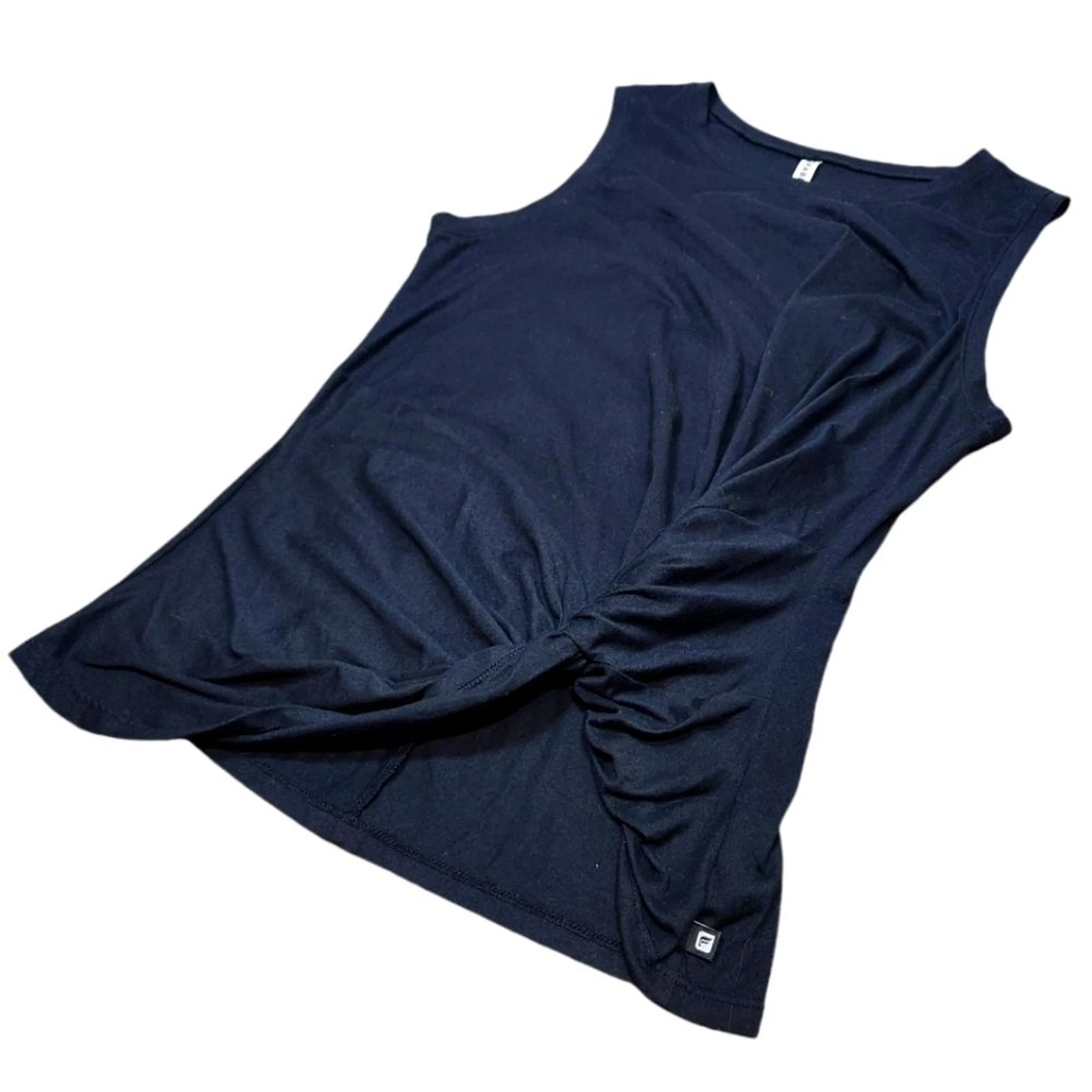 fabletics hera sleeveless twist front lightweight tank-top