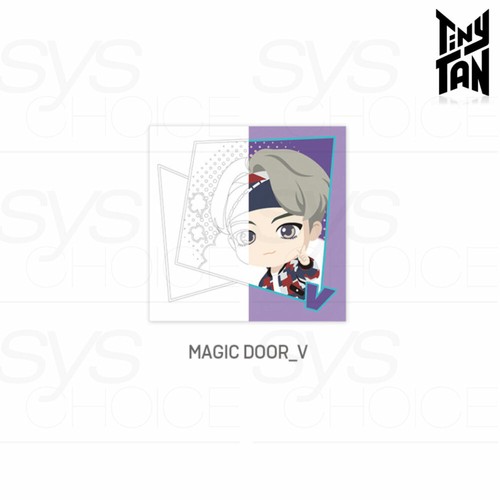 BTS TinyTAN Official Authentic Goods DIY PAINTING Magic Door Ver + Tracking Num - Picture 12 of 17