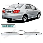 Chrome Rear Trunk Lift Molding Cover Trim For Toyota Corolla Sedan 2003-2008
