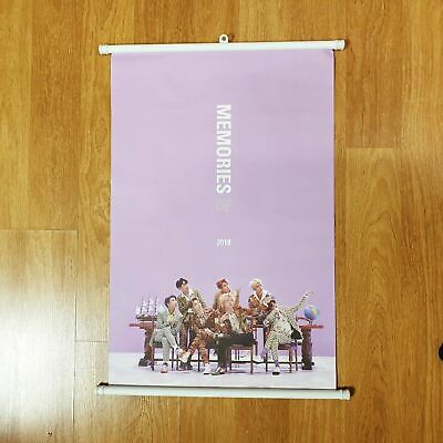 K-POP BTS DVD MEMORIES OF 2018 OFFICIAL LIMITED BTS POSTER ON TUBE | eBay