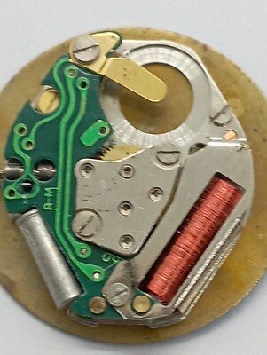 REMEX 6060 quartz Watch Movement Parrenin Cal. HP 6060 Working