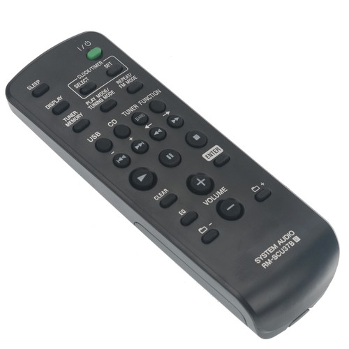 ALLIMITY RM-SCU37B Telecomando Sostituisci per Sony HiFi System CMT-FX200 HCD-EH26 MHC-EX600 CMT-BX30R CMT-BX5BT CMT-EH25 MHC-EX900 CMT-BX5 HCD-CBX5 MHC-EX700 CMT-EH26 HCD-EX600 CMT-FX205 CMT-NEZ50