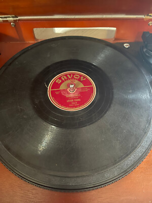 Lester Young jazz 1951 78 record Ding Dong Savoy 786