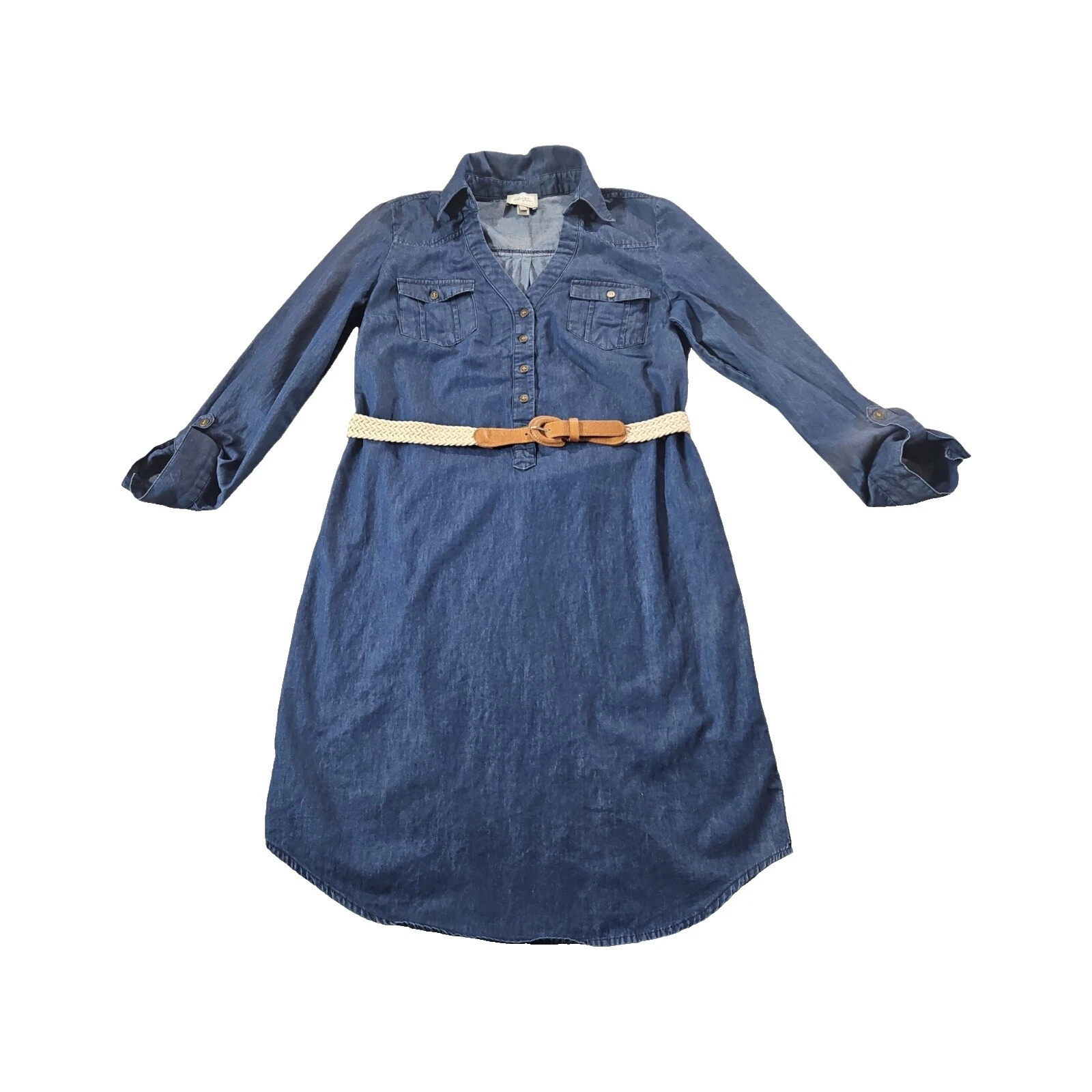 Camisa sólido ECI Vestidos