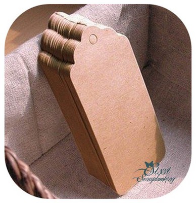 FICELLE SCRAP SCRAPBOOKING SCRAP CADEAU MARIAGE LOT 50 ÉTIQUETTE TAGS KRAFT